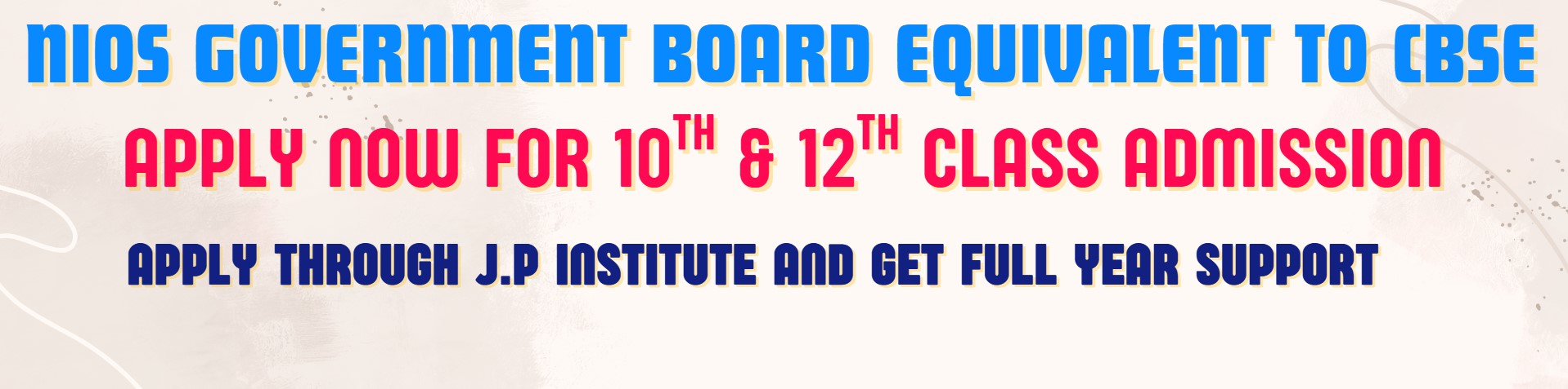 NIOS GOVERNMENT BOARD ADMISSION