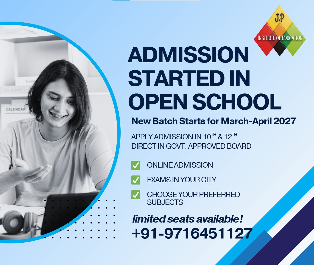 NIOS ADMISSION STARTED