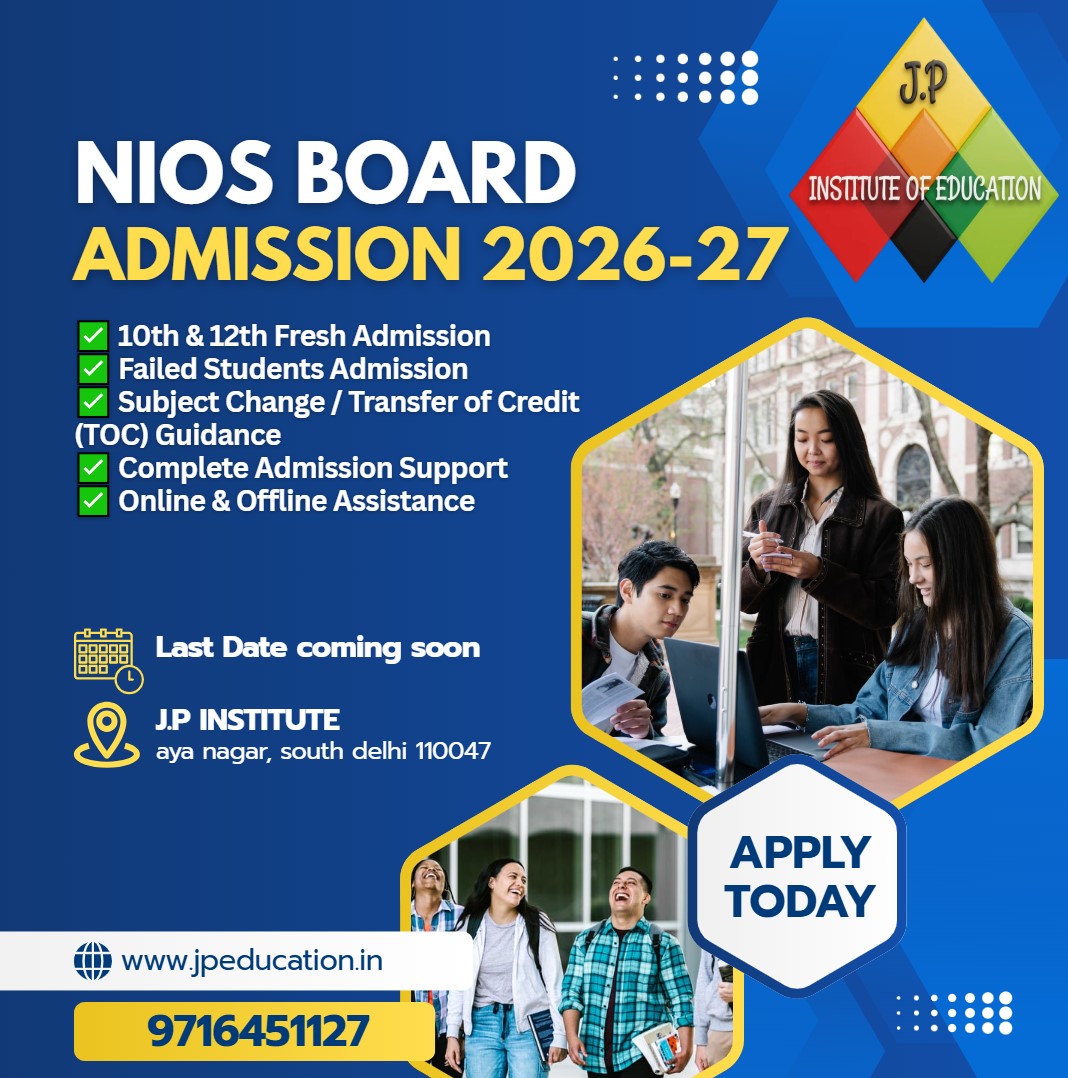 nios board admission 2026-27 in gurgaon