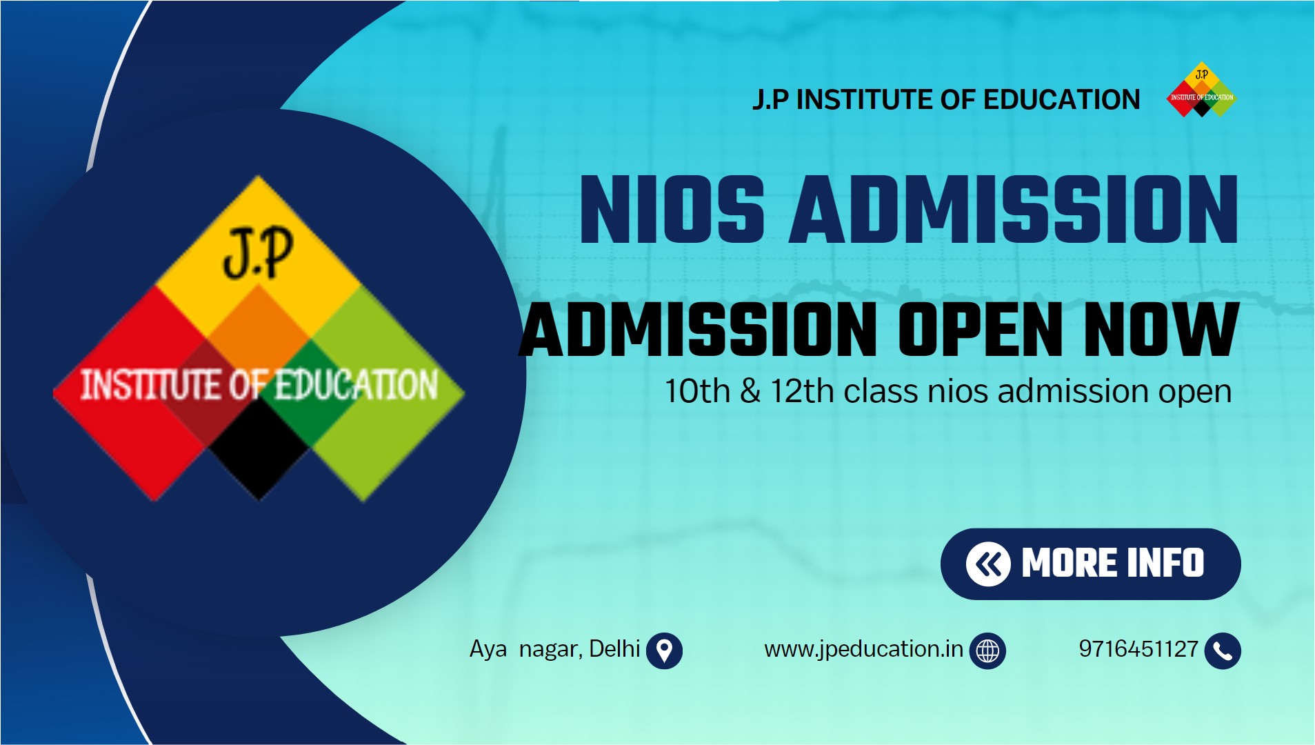 Admission Open In Nios Board 10th And 12th April And October