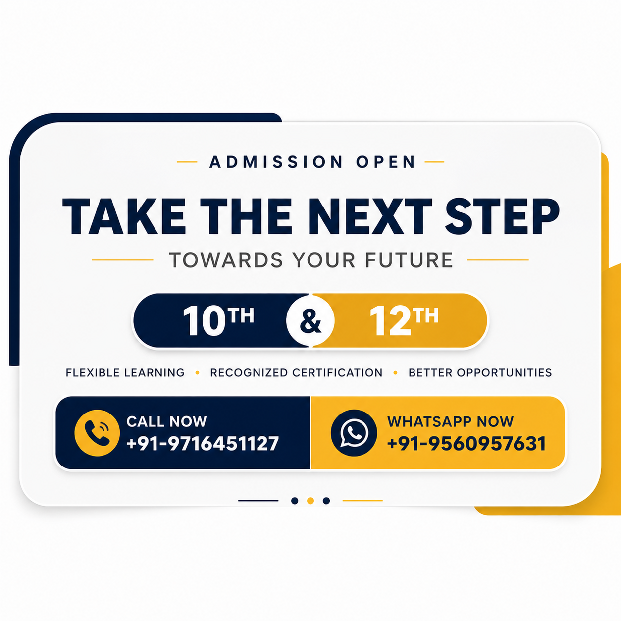 Take the next step in learning