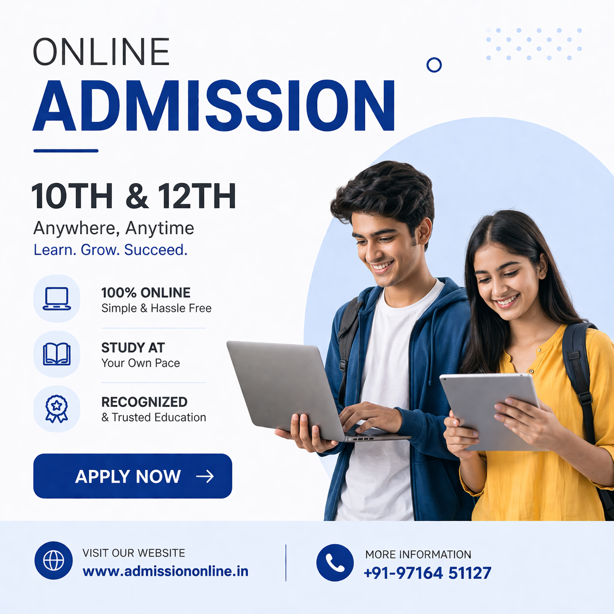 NIOS 10th Admission