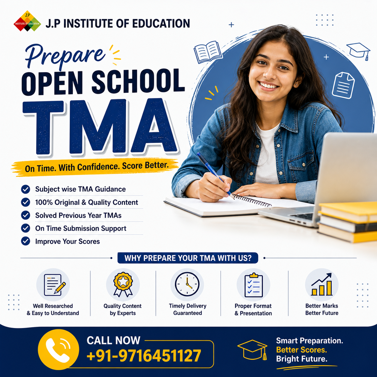 TMA preparation with J.P Education