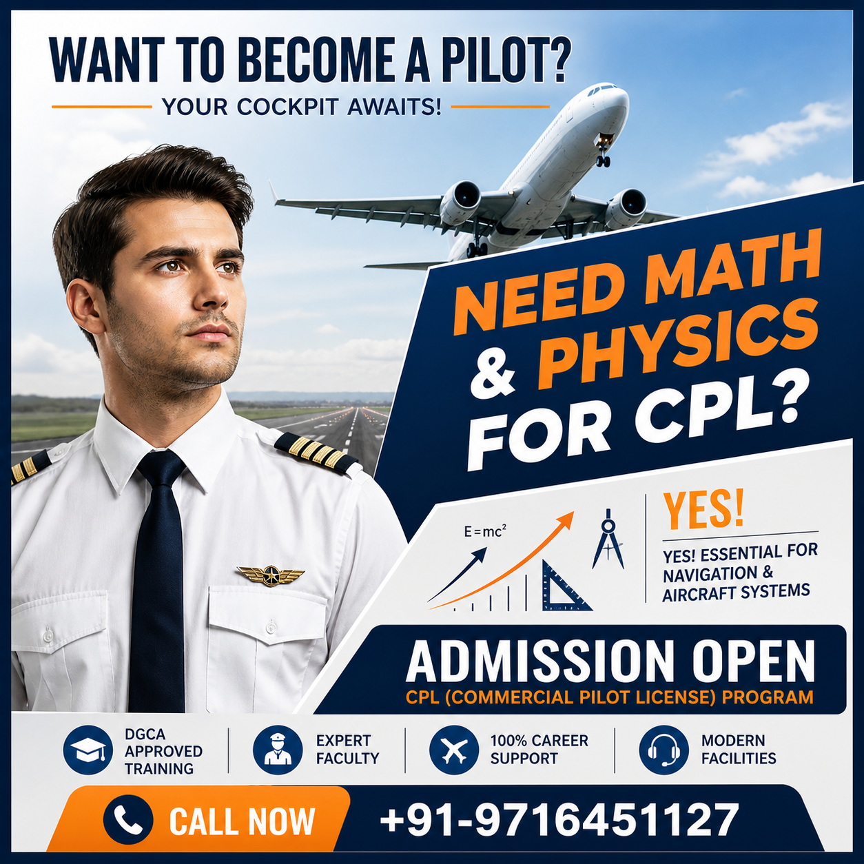Ready for takeoff: become a pilot
