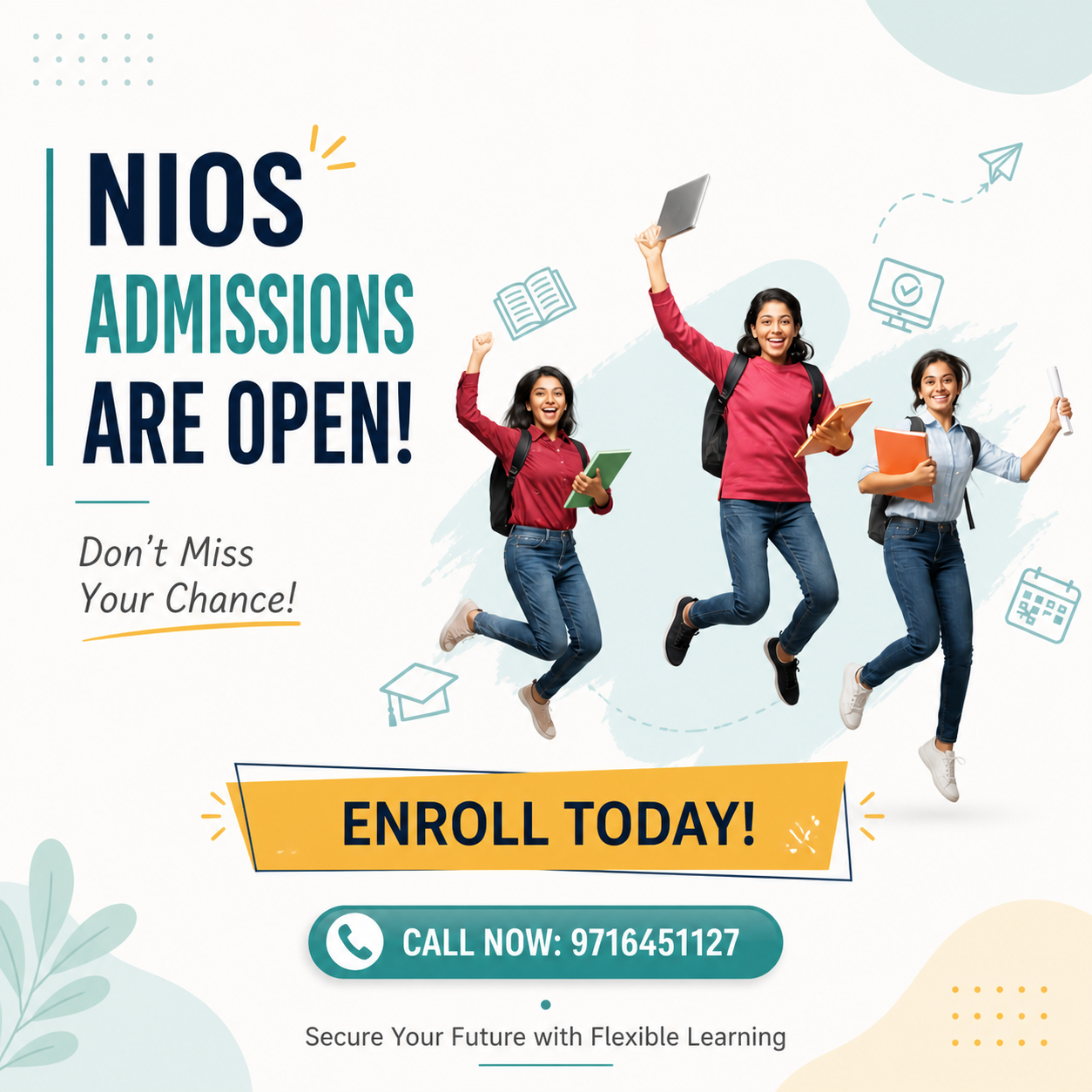 opportunities with NIOS admissions
